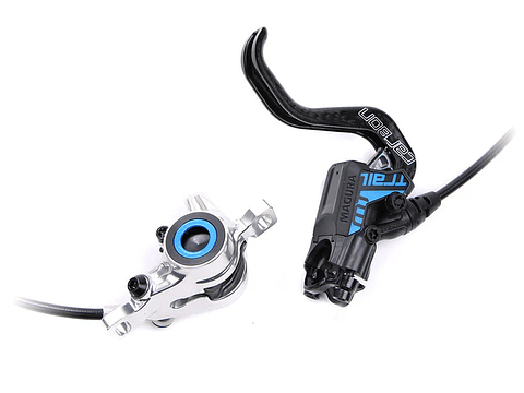 SET DE FRENOS MAGURA MT8 TRAIL CHROME CARBON - 