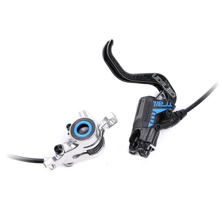 SET DE FRENOS MAGURA MT8 TRAIL CHROME CARBON -  2