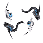 SET DE FRENOS MAGURA MT8 TRAIL CHROME CARBON -  1