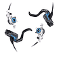 SET DE FRENOS MAGURA MT8 TRAIL CHROME CARBON -  - Miniatura 1