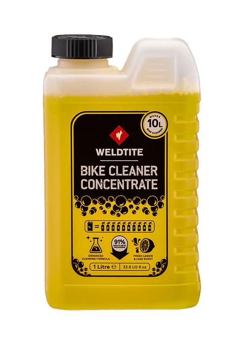 Limpiador Weldtited bicicleta general 1lt Concentrado (lima/limon)