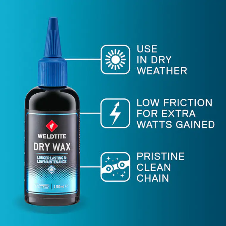 LUBRICANTE WELDTITE WAX CLIMA SECO 100ml 3