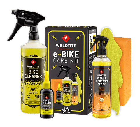 SET WELDTITE LIMPIEZA EBIKE CARE