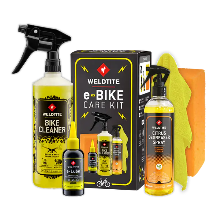 SET WELDTITE LIMPIEZA EBIKE CARE 1