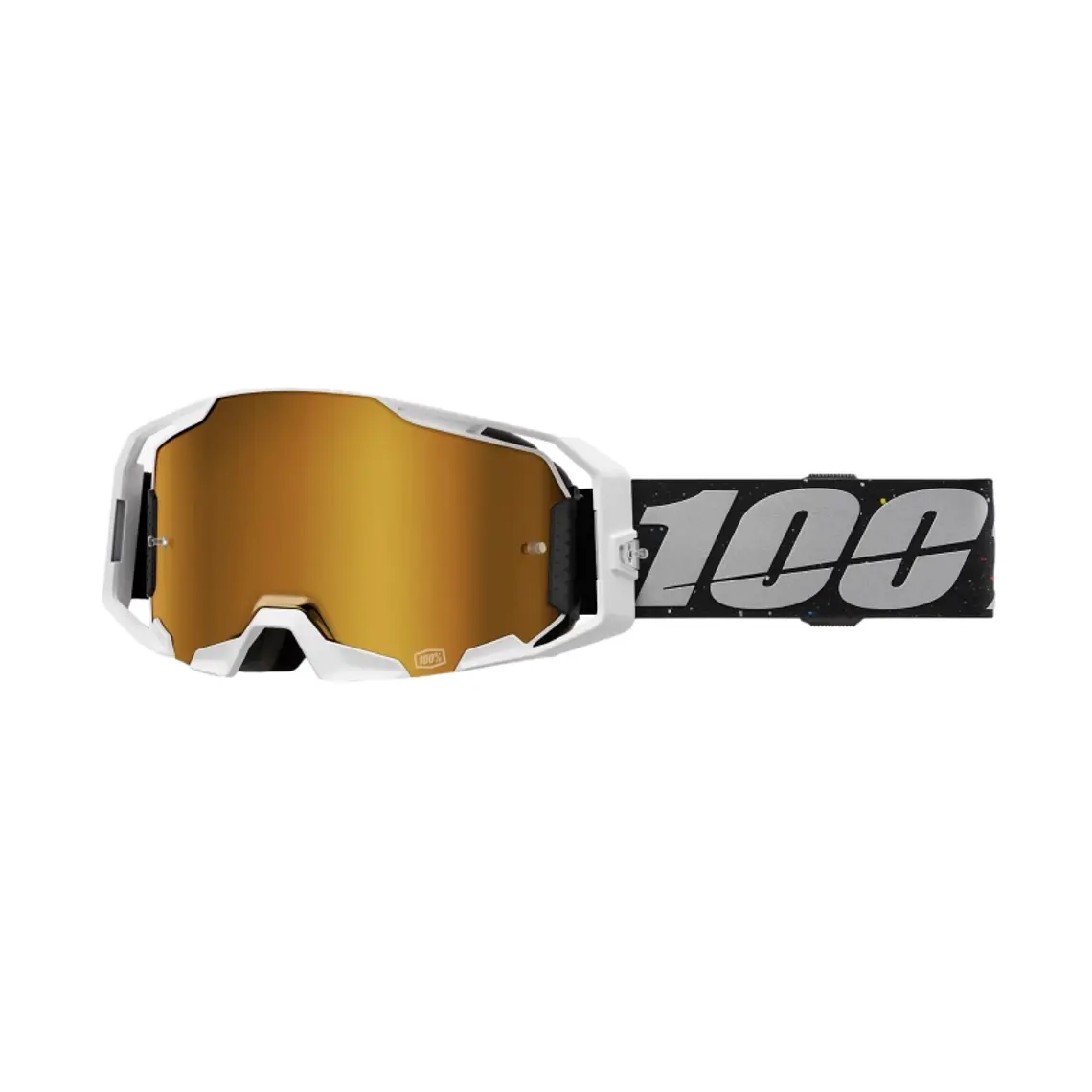 ANTIPARRA 100% ARMATIC GOGGLE RAPIDRACER - MIRROR TRUE GOLD LENS 1