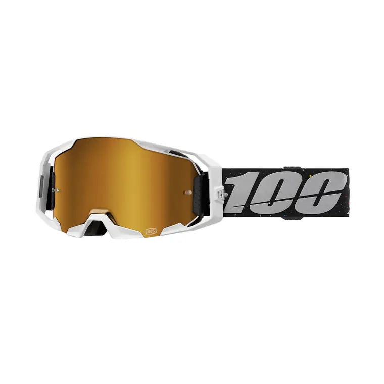 ANTIPARRA 100% ARMATIC GOGGLE RAPIDRACER - MIRROR TRUE GOLD LENS 1