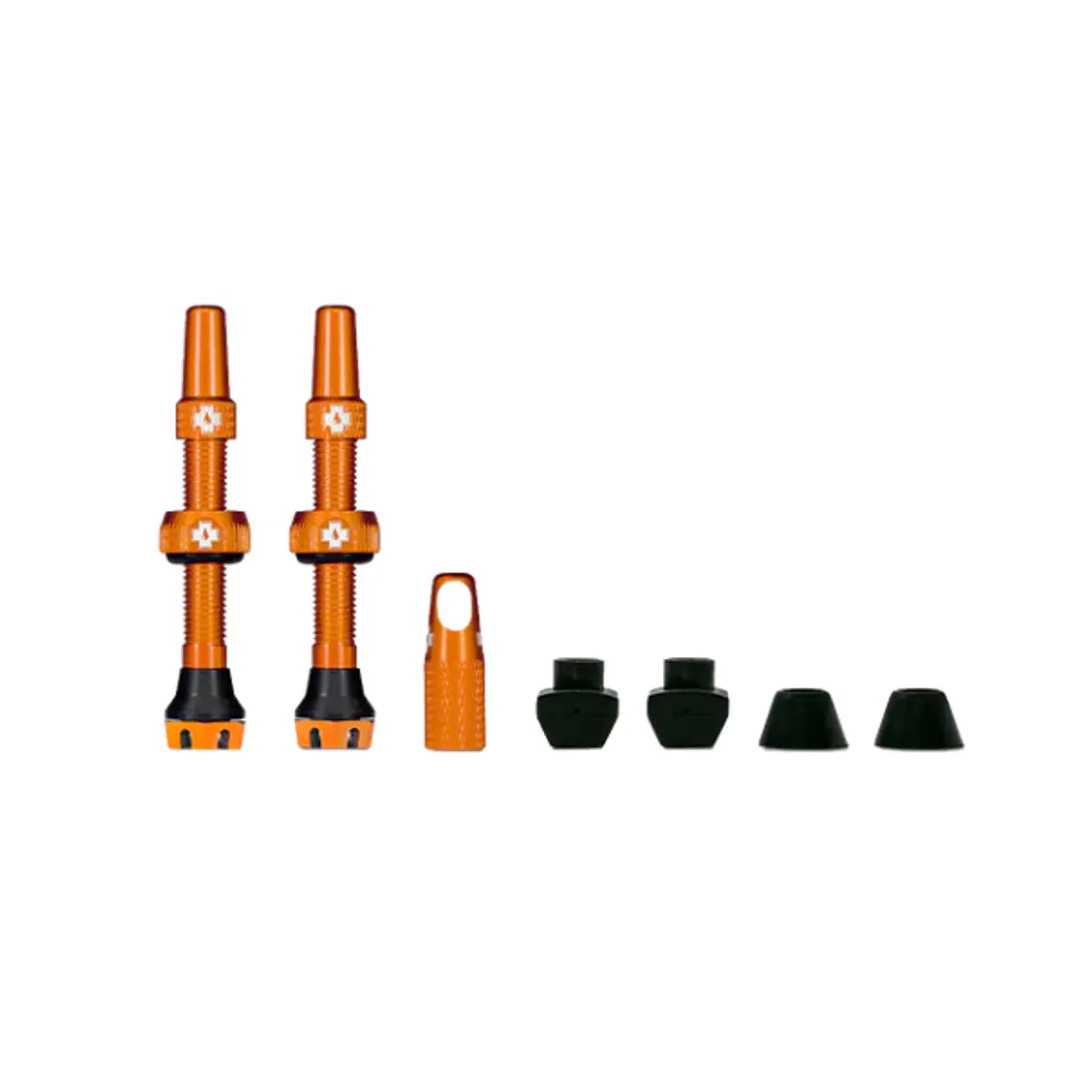 VALVULAS MUC-OFF TUBELESS 44mm ORANGE 1