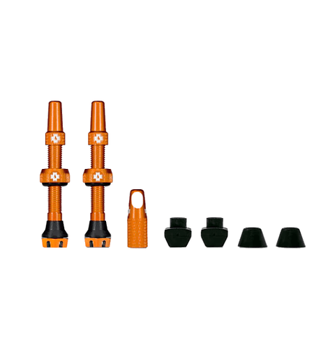 VALVULAS MUC-OFF TUBELESS 44mm ORANGE
