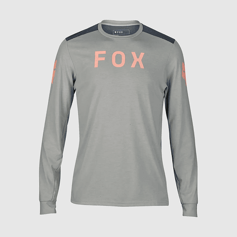 JERSEY FOX RANGER AVIATION DRI-RELEASE LS GRIS
