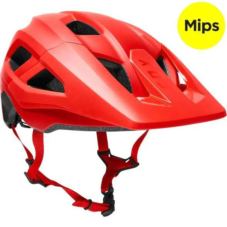 Casco Bicicleta Mainframe Mips CE Rojo Fox 1
