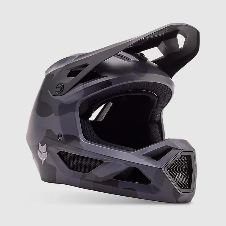 Casco Bicicleta New Rampage Negro Camo Fox 2