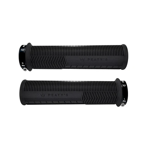 Puños Peatys Mushroom Delgado Negro 30-32mm