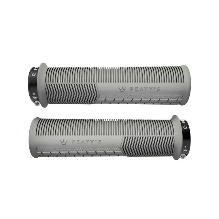 Puños Peatys Mushroom Grueso Gris 32-34mm 1