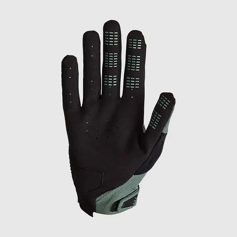 Guantes Bicicleta Defend D3O Verde Oscuro Fox