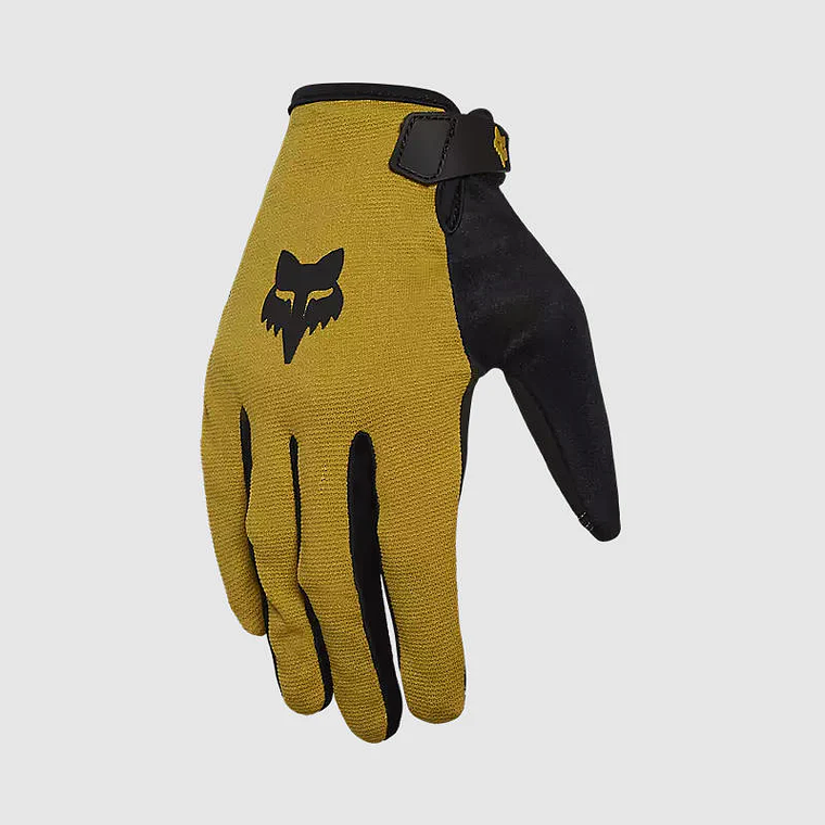 Guantes Bicicleta Ranger Mostaza Fox 1