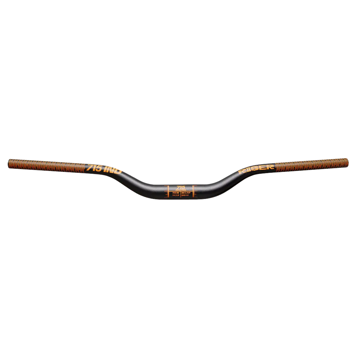 MANILLAR 715IND RISER BLK/ORANGE 35 CLAMP 2