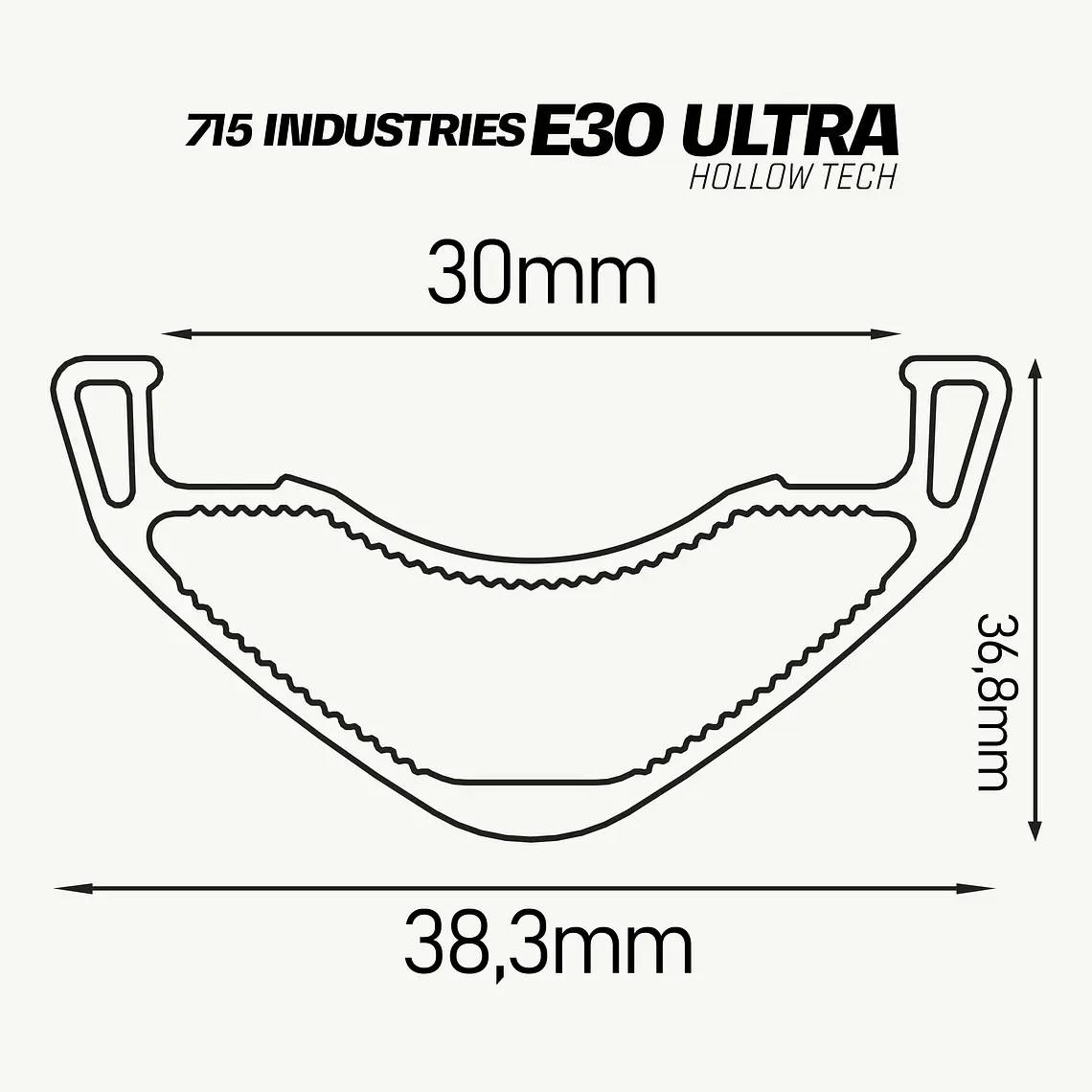 WHEELSET 715IND ULTRA E30 BOOST 3