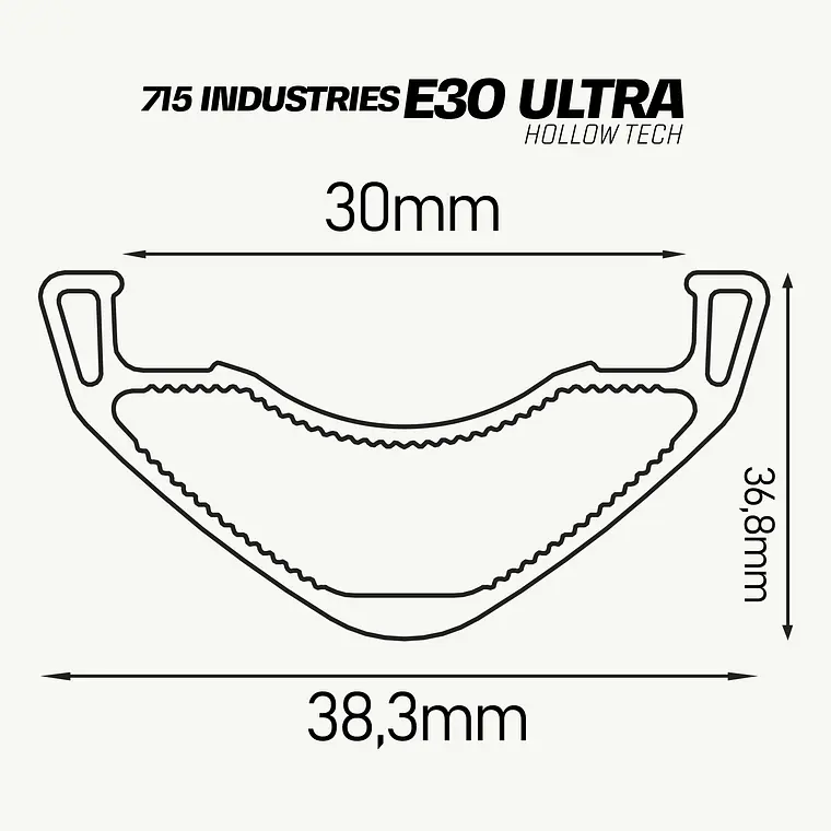 WHEELSET 715IND ULTRA E30 BOOST 3