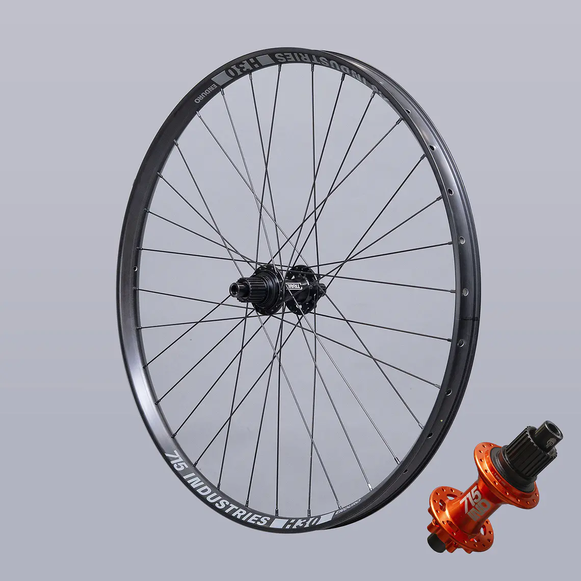 RUEDA 715IND H30 TRAIL 32H 12X148 TRASERA 6