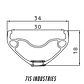 RUEDA 715IND H30 TRAIL 32H 12X148 TRASERA - Miniatura 4
