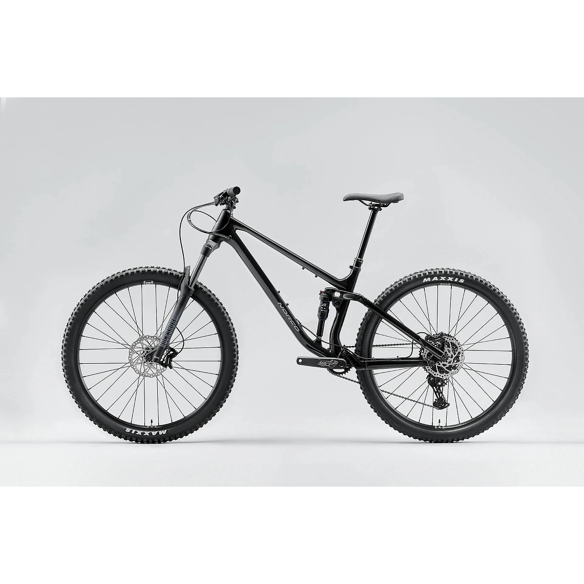 Bicicleta Fluid FS A3 2025 Negro Norco 2