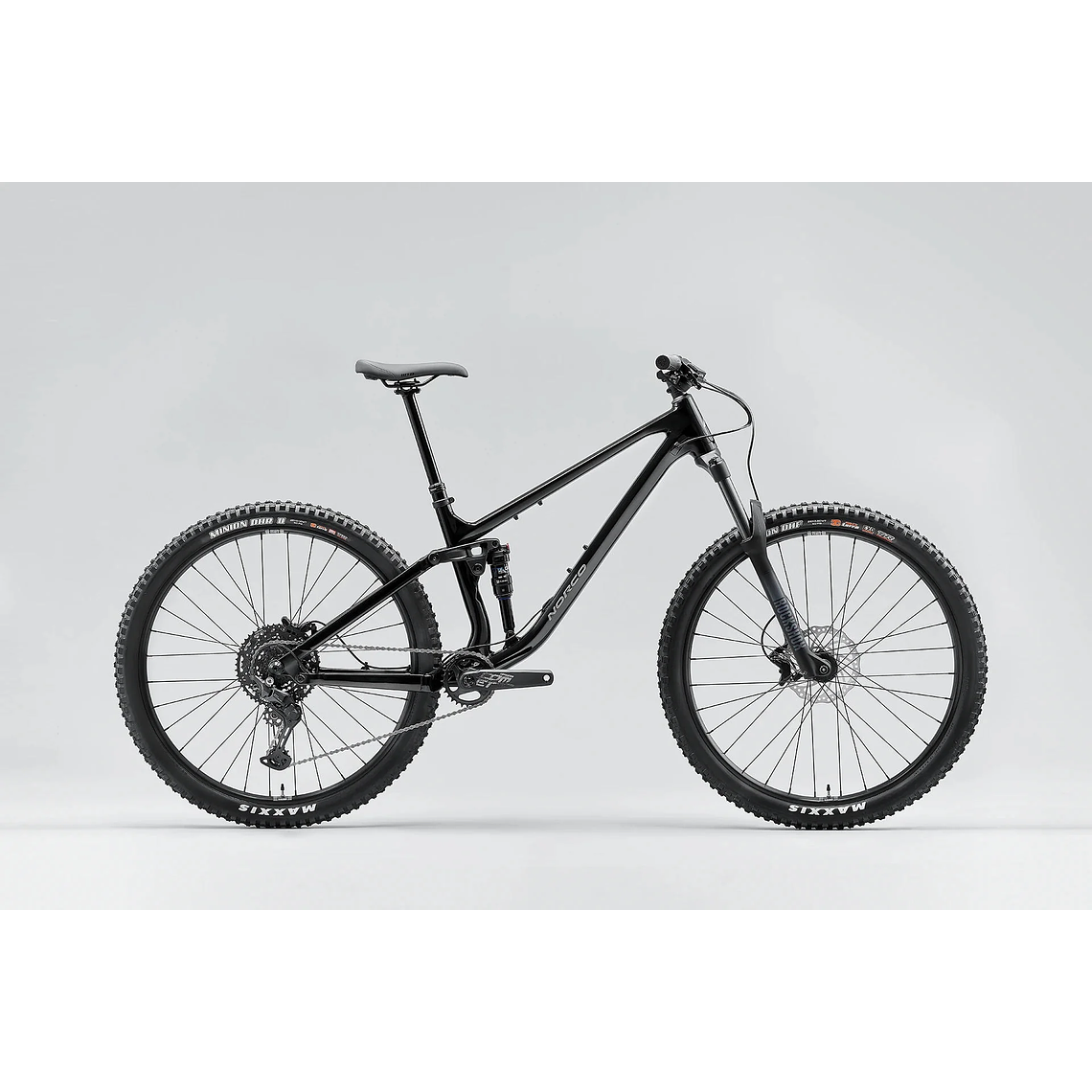 Bicicleta Fluid FS A3 2025 Negro Norco 1