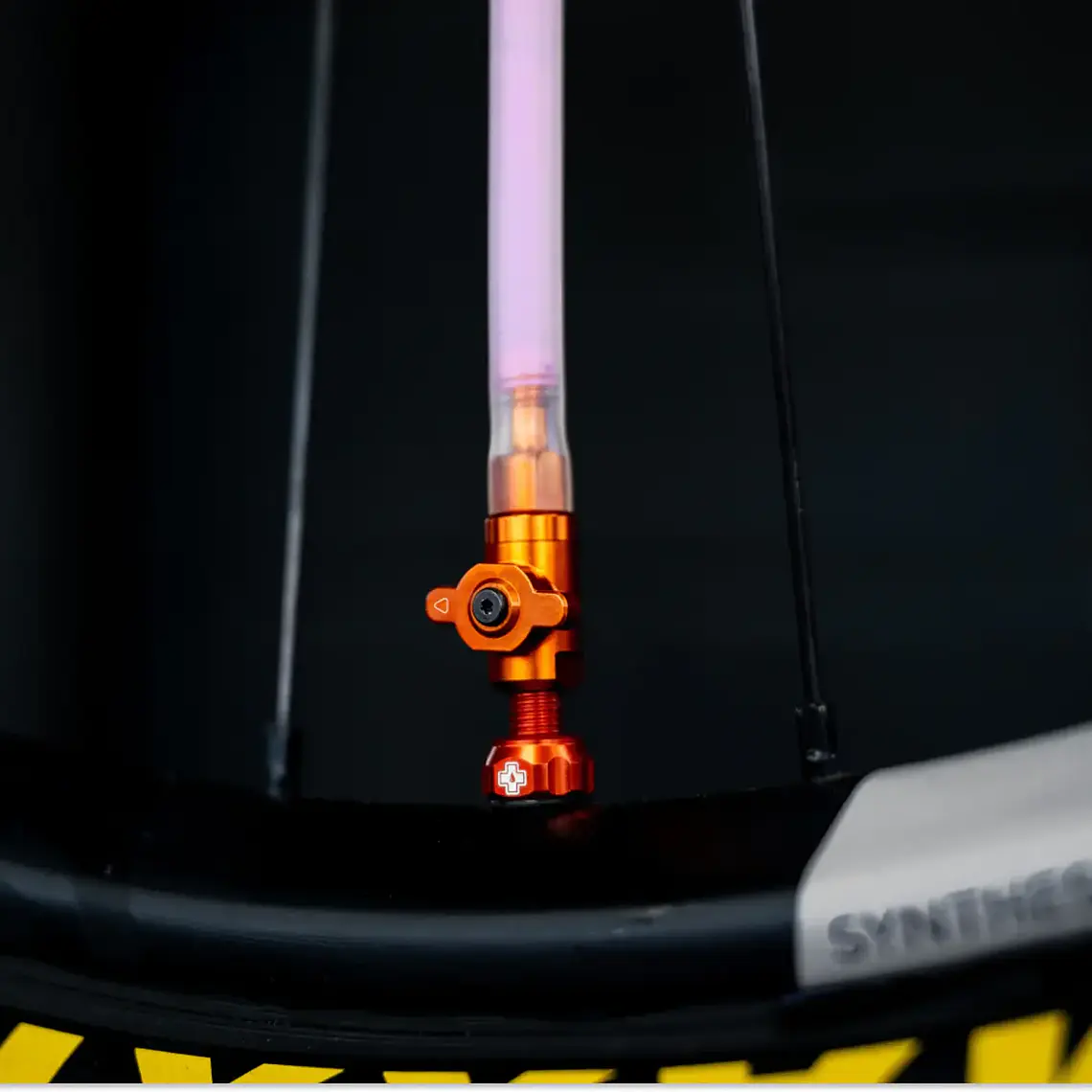 VALVULA TUBULAR BIG BORE LITE LARGE MUC-OFF - ORANGE 2
