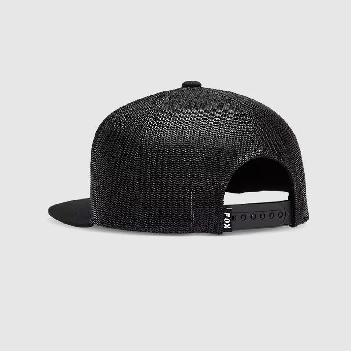 Gorro Jockey Lifestyle Niño Absolute Mesh Snapback Negro Fox 2