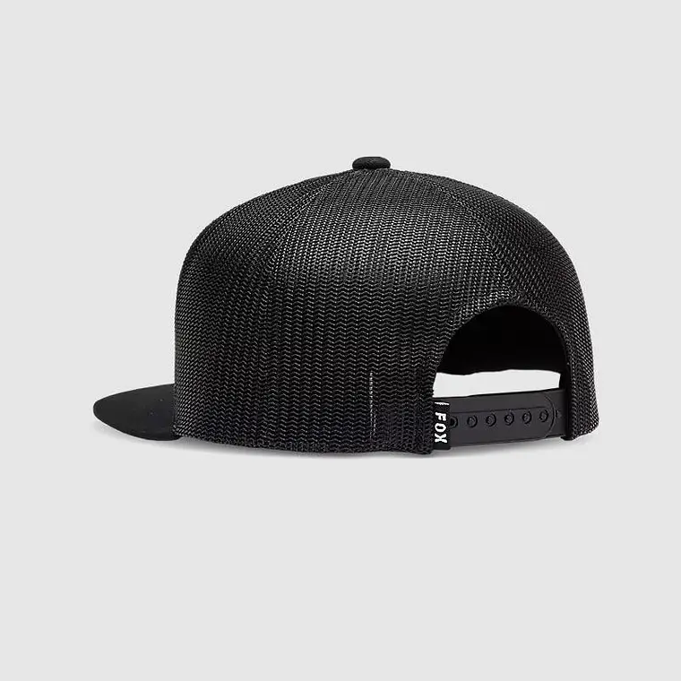 Gorro Jockey Lifestyle Niño Absolute Mesh Snapback Negro Fox 2