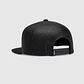 Gorro Jockey Lifestyle Niño Absolute Mesh Snapback Negro Fox - Miniatura 2