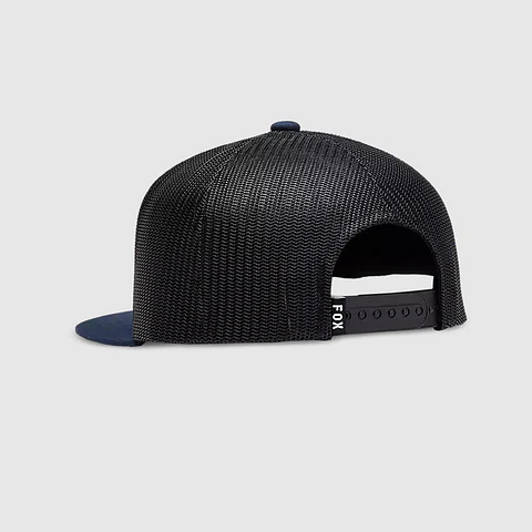 Gorro Jockey Lifestyle Niño Absolute Mesh Snapback Azul Fox