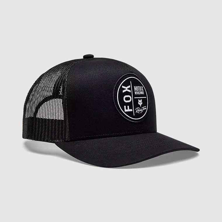 Gorro Jockey Lifestyle Worldwide Trucker Negro Fox 1