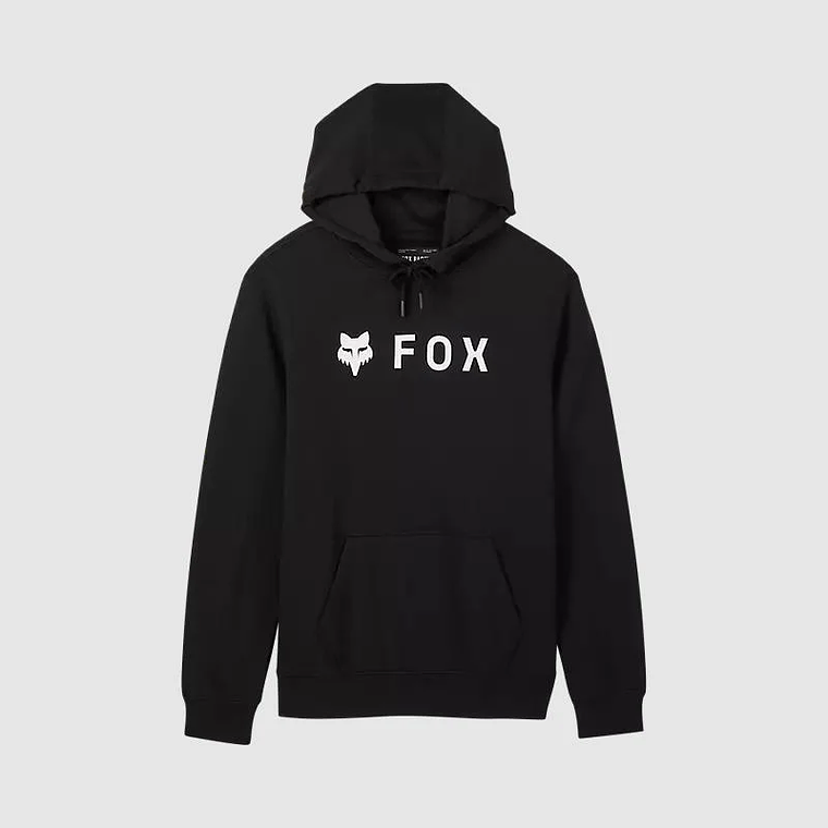 POLERON FOX HOODIE ABSOLUTE BLACK 1
