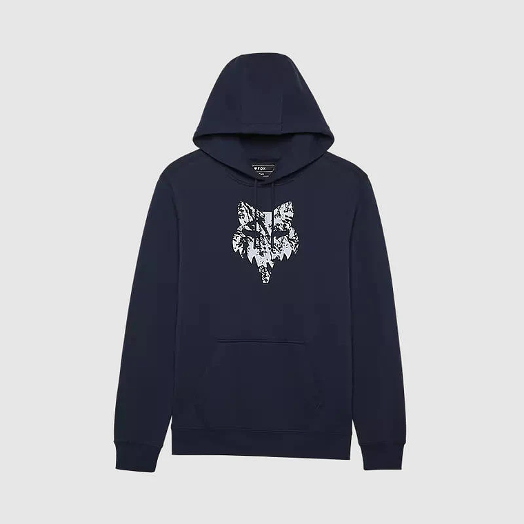 Poleron Lifestyle Canguro The World Azul Marino Fox 1