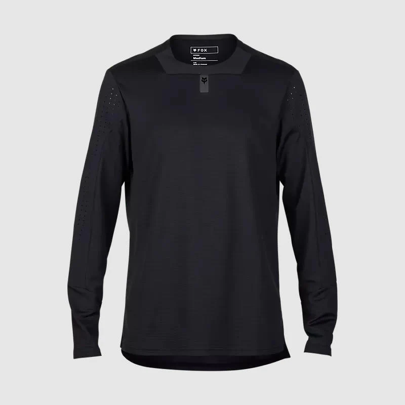 JERSEY FOX DEFEND LS BLACK