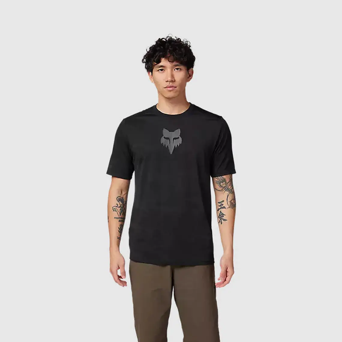 Polera Bicicleta Ranger TruDri™ Negro Fox 1
