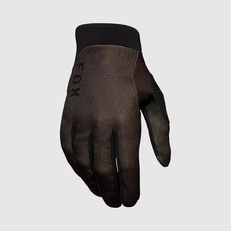Guantes Bicicleta Ranger Gel Cafe Oscuro Fox 1