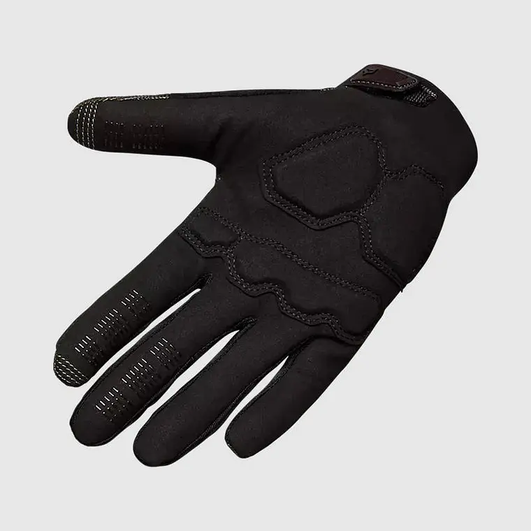 Guantes Bicicleta Ranger Gel Cafe Oscuro Fox 2