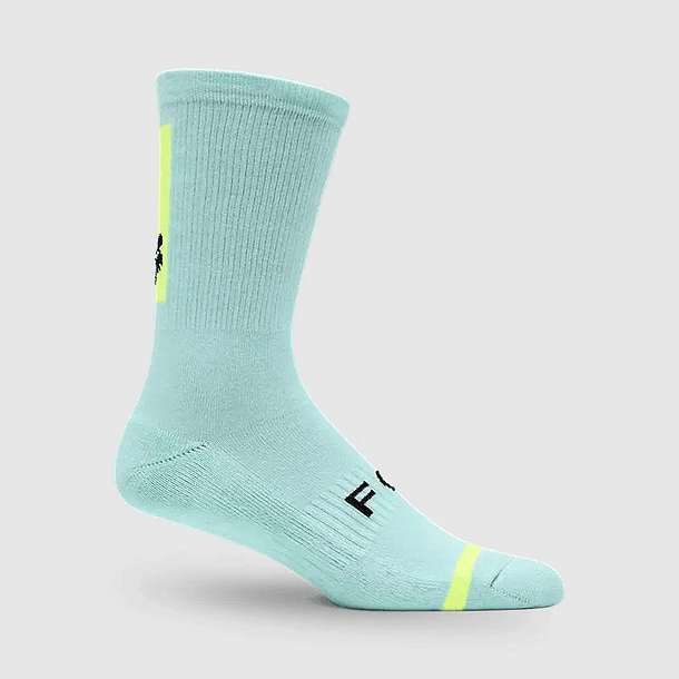 Calcetines Bicicleta Defend Azul Claro Fox 