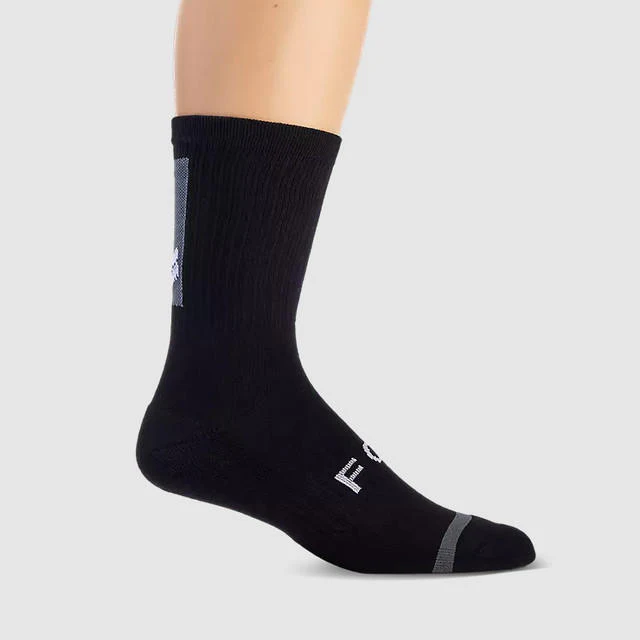 Calcetines Bicicleta Defend Negro Fox