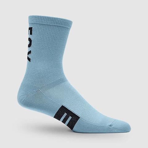 Calcetines Bicicleta Flexair Merino Azul Claro Fox 6"