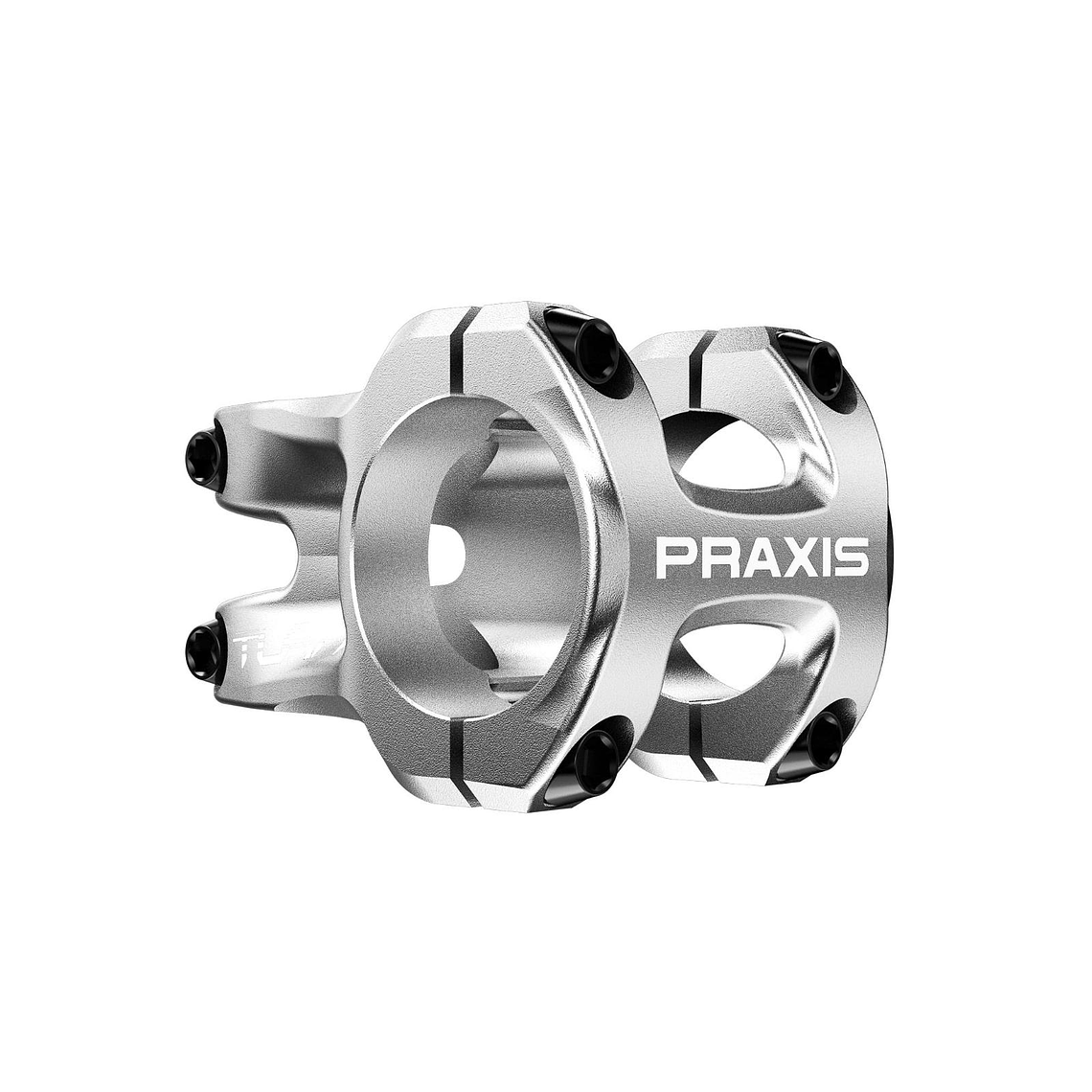 TEE PRAXIS TURN 40MM (CLAMP 35) SILVER 1