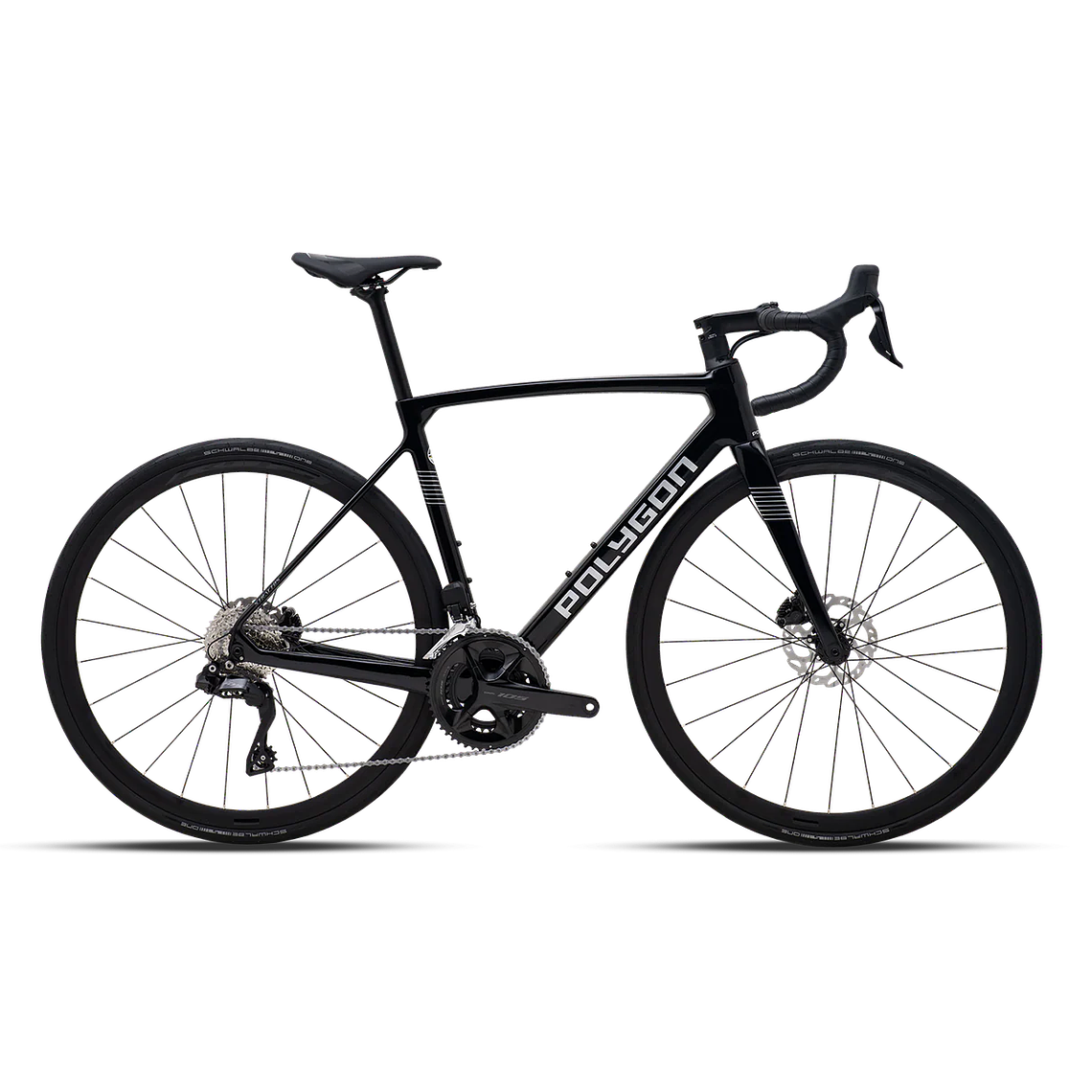 Bicicleta Ruta Polygon Strattos Carbon S7X Black - 105 Di2 12V 1