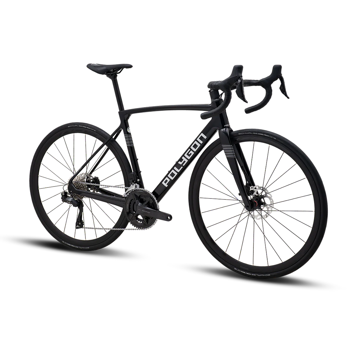 Bicicleta Ruta Polygon Strattos Carbon S7X Black - 105 Di2 12V 2