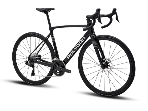 Bicicleta Ruta Polygon Strattos Carbon S7X Black - 105 Di2 12V