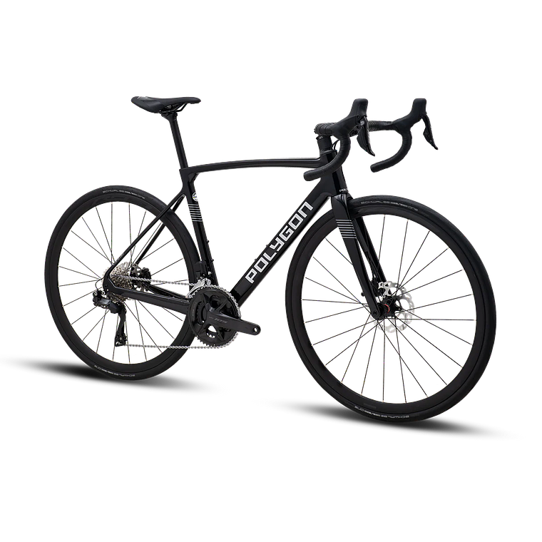 Bicicleta Ruta Polygon Strattos Carbon S7X Black - 105 Di2 12V 2
