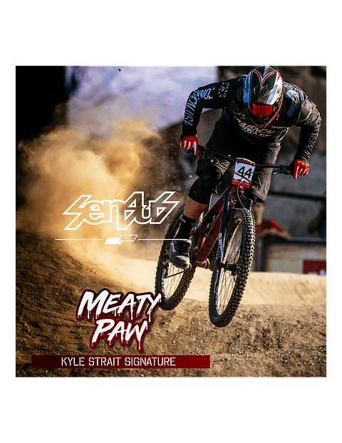 Puños SENSUS Meaty Paw Lock On - Kyle Strait Signature ZEBRA