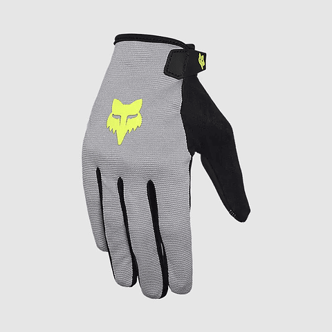 GUANTES FOX RANGER GRIS/AMARILLO