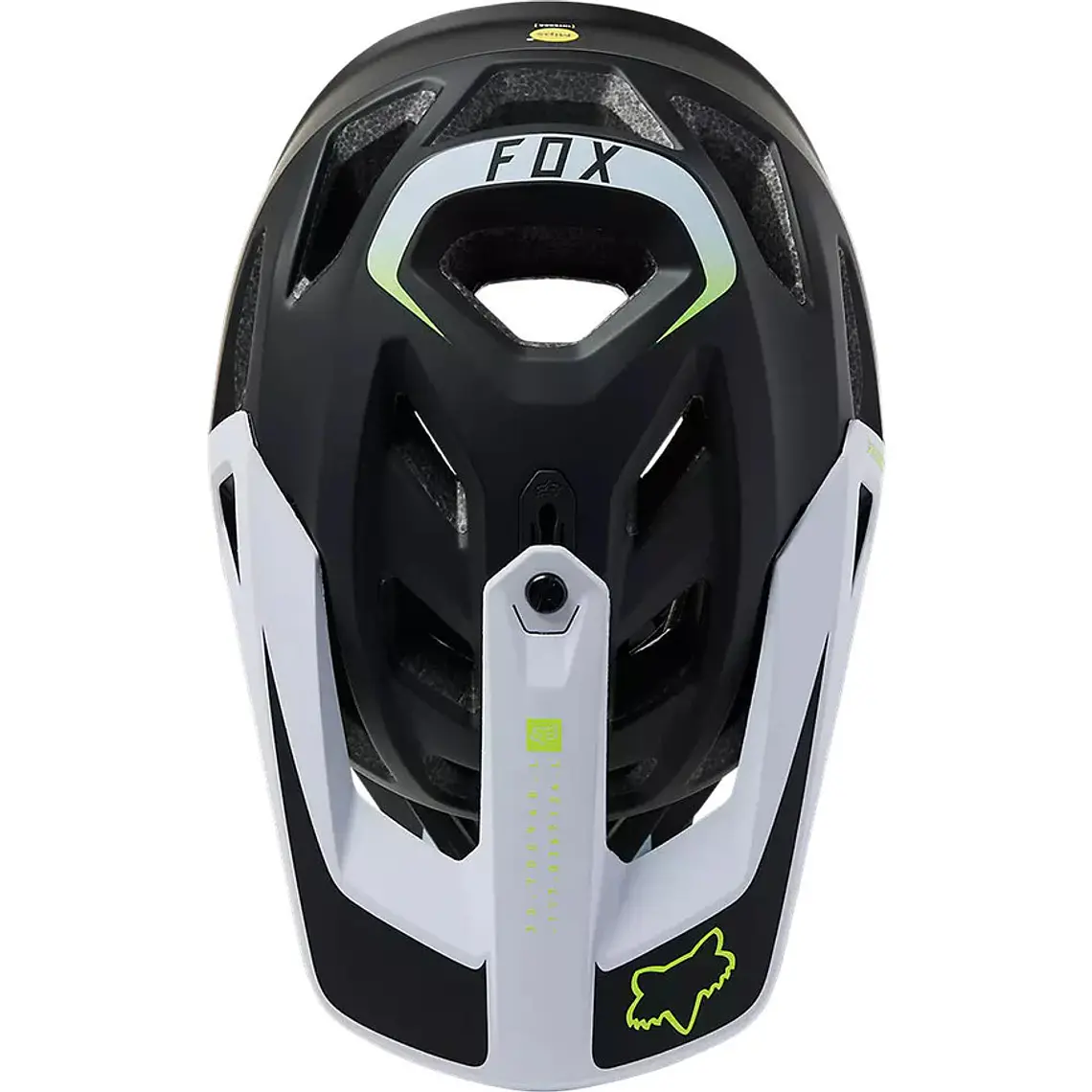 Casco Bicicleta Proframe RS SUMYT Negro/Amarillo/Blanco Fox 3