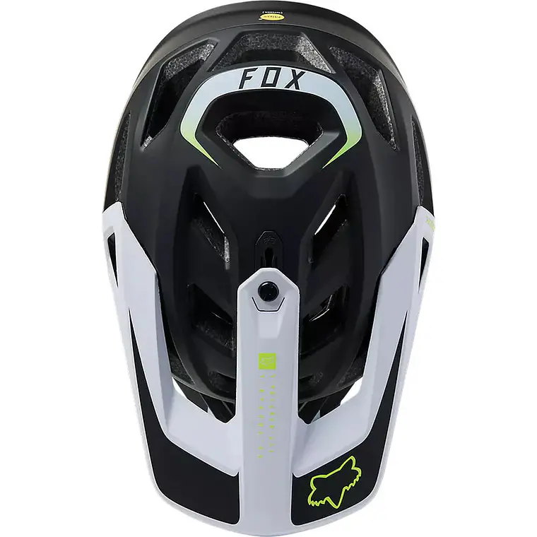 Casco Bicicleta Proframe RS SUMYT Negro/Amarillo/Blanco Fox 3
